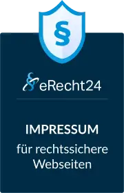 eRecht24 Impressum Siegel